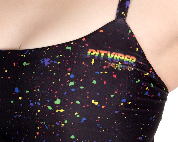 Black Pit Viper Rollerdome Bikini Tops | 9421507-VF