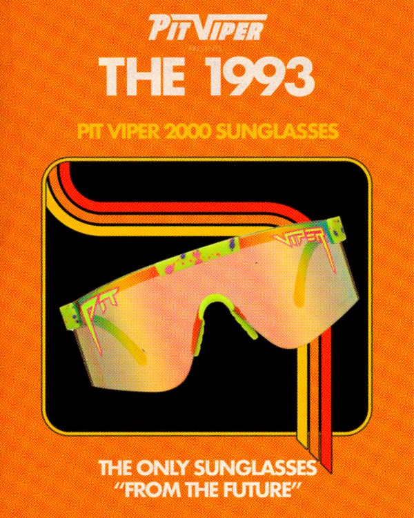 Orange / Yellow Pit Viper The 1993 2000 The 2000s | 8960412-CM