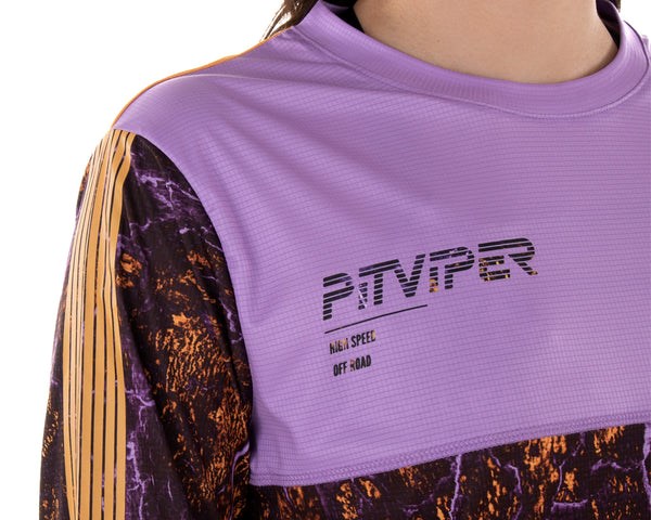 Purple Pit Viper High Speed Off Road II - Long Sleeve Jersey | 4837561-FA