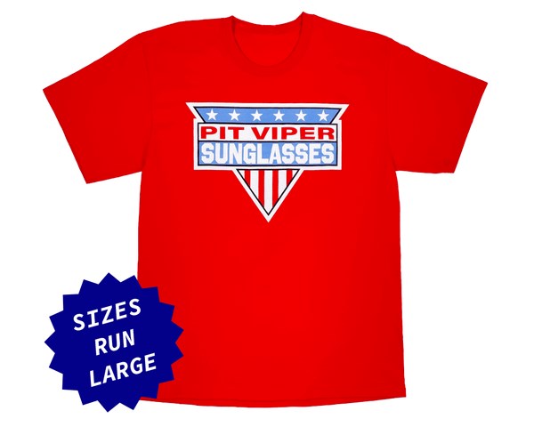 Red Pit Viper Gladiator Tee T Shirts | 8531674-HQ