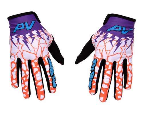Orange / White / Purple Pit Viper Terremoto Gloves | 2305819-KI